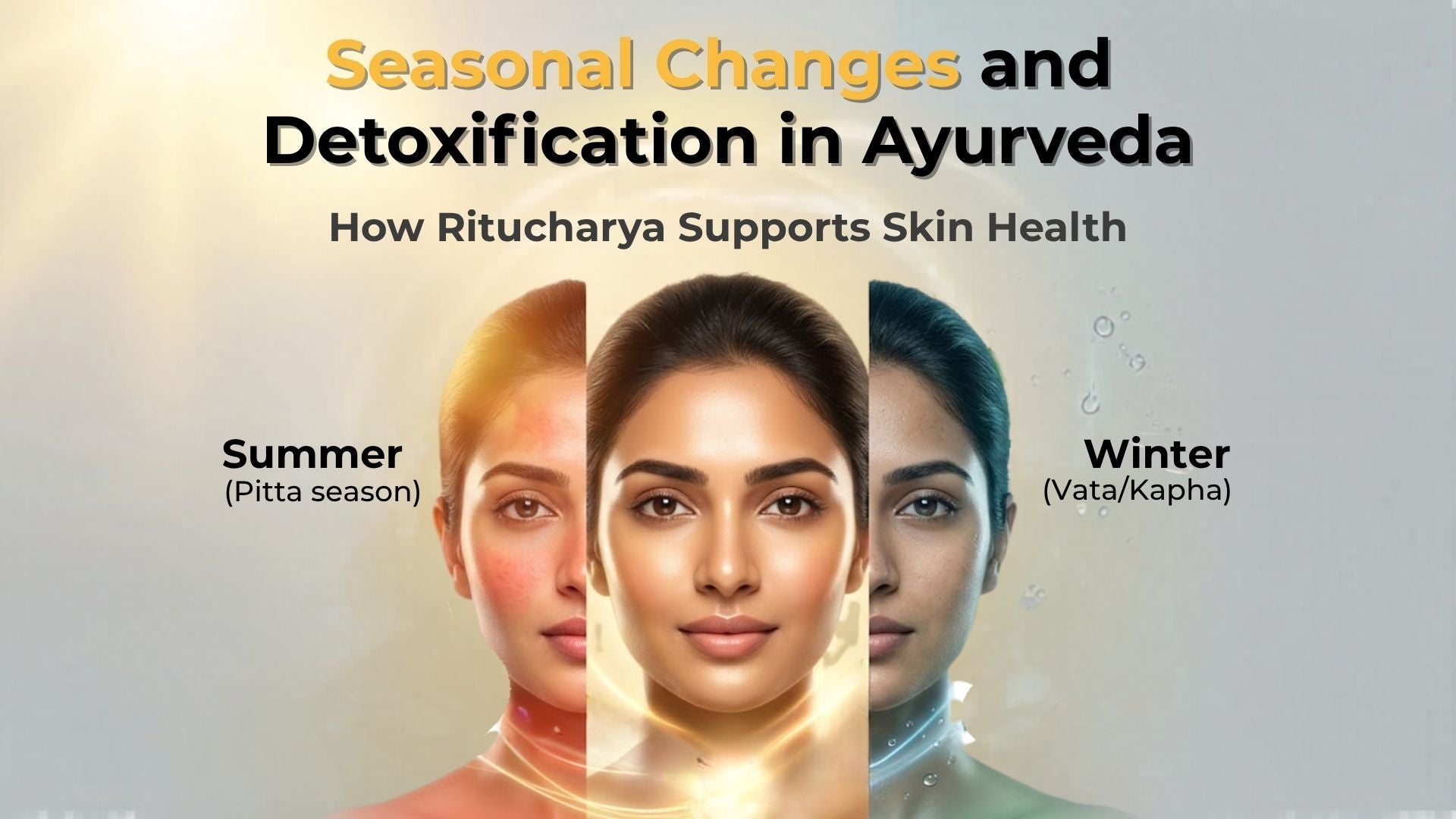 Seasonal Changes and Detoxification in Ayurveda: How Ritucharya Supports Skin Health