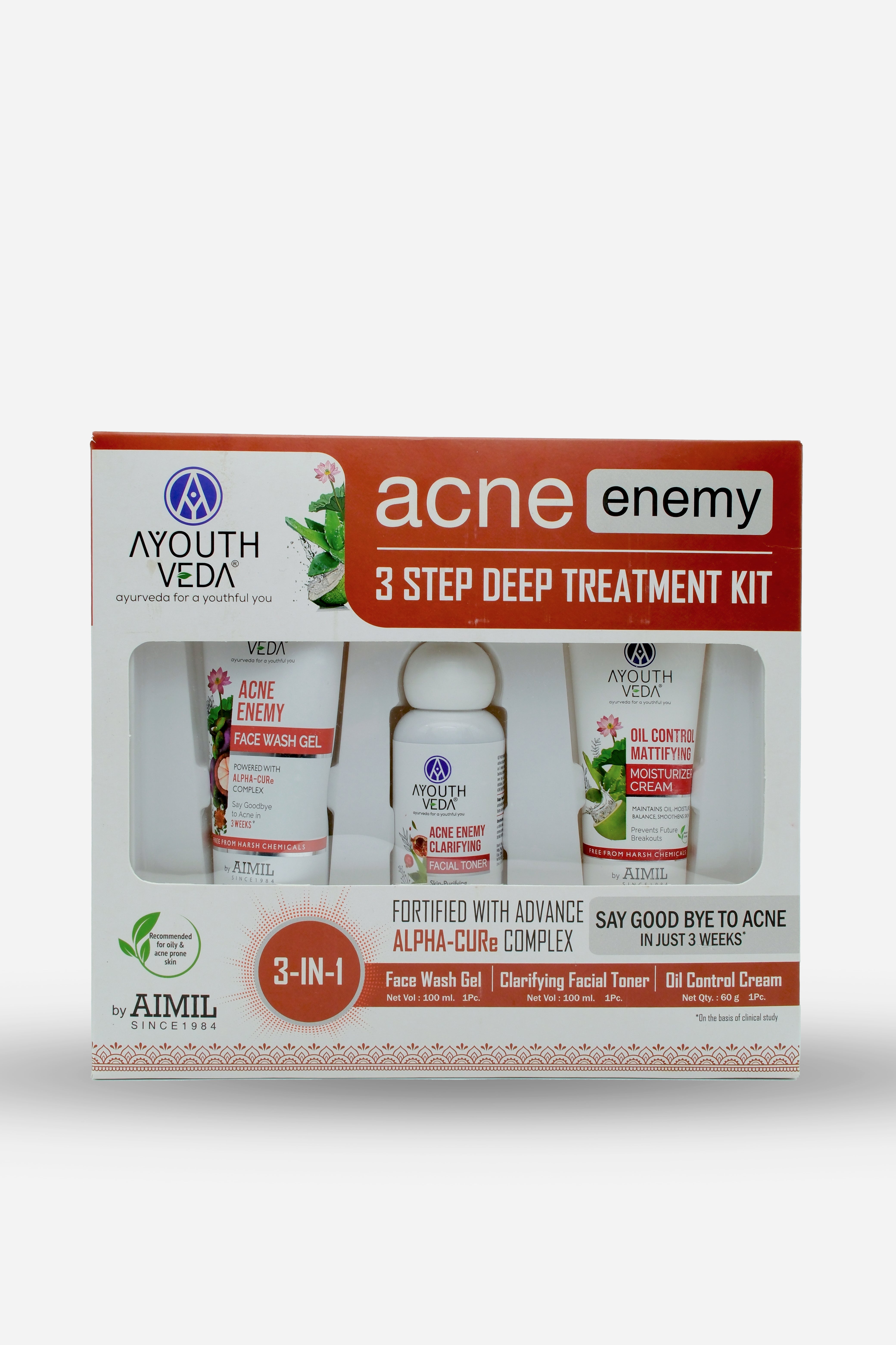 Acne Enemy 3 Steps Deep Treatment Kit