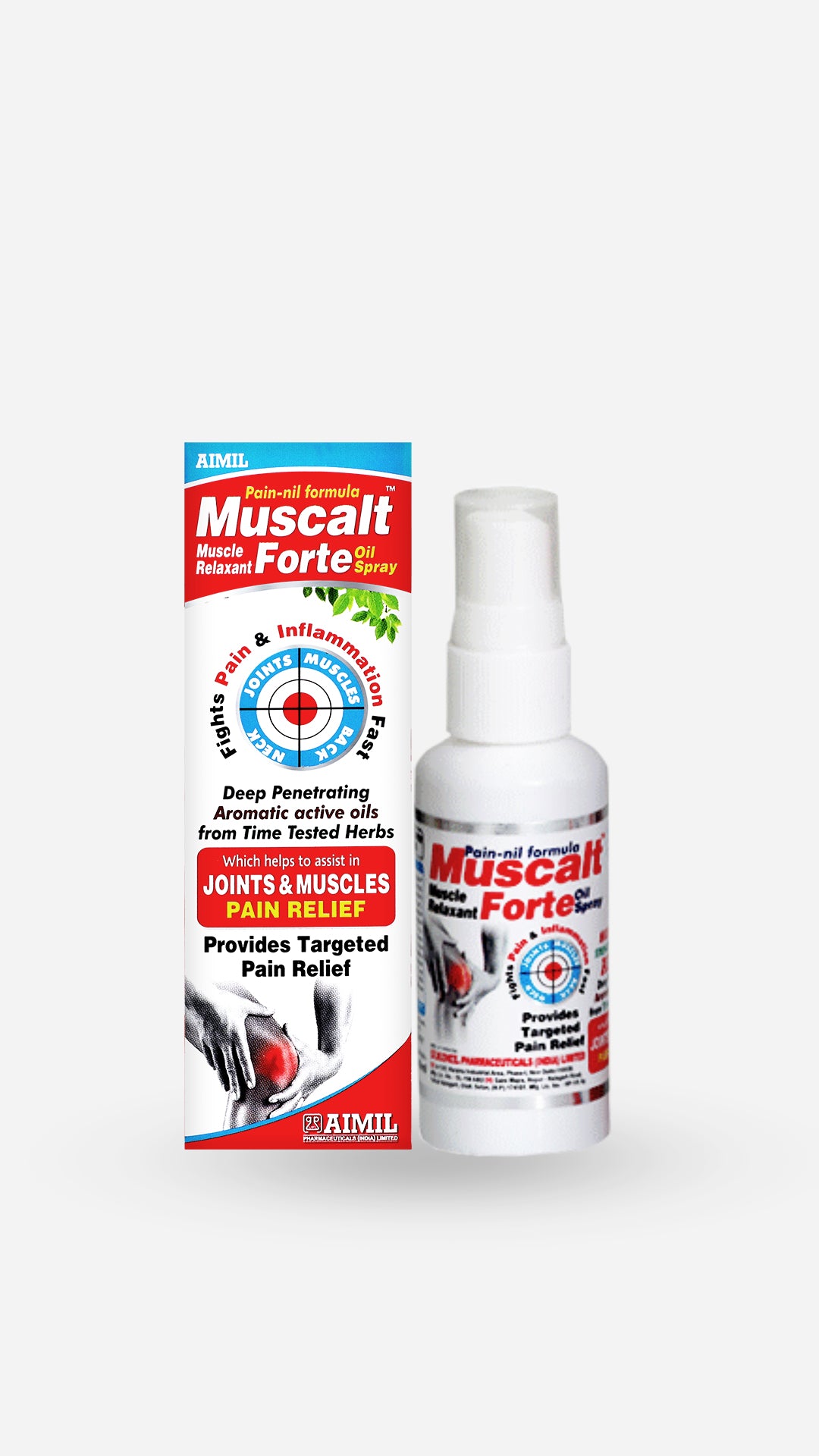 Muscalt Muscalt Forte Oil Spray – AIMIL Healthcare