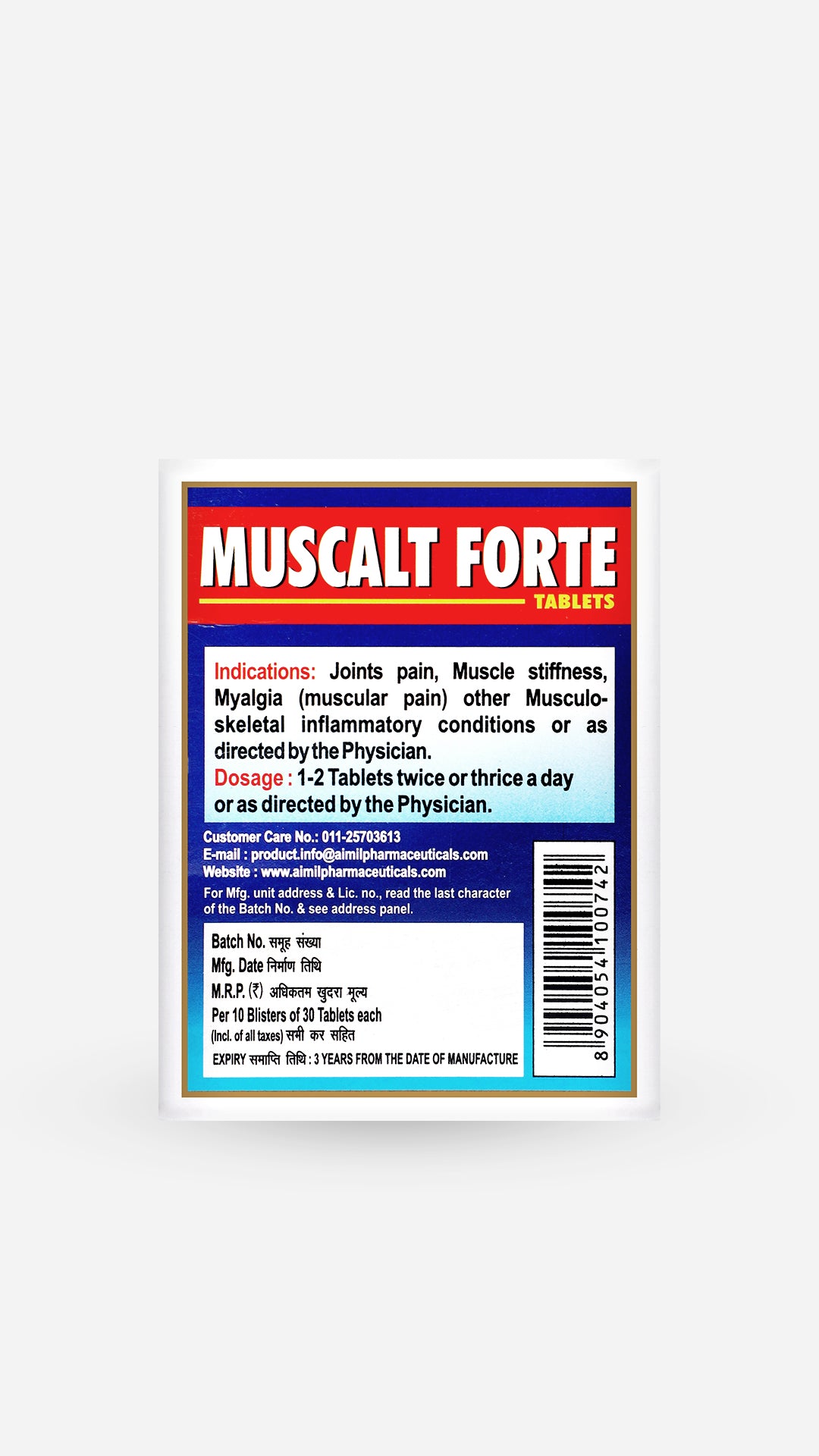 Muscalt Forte Tablet