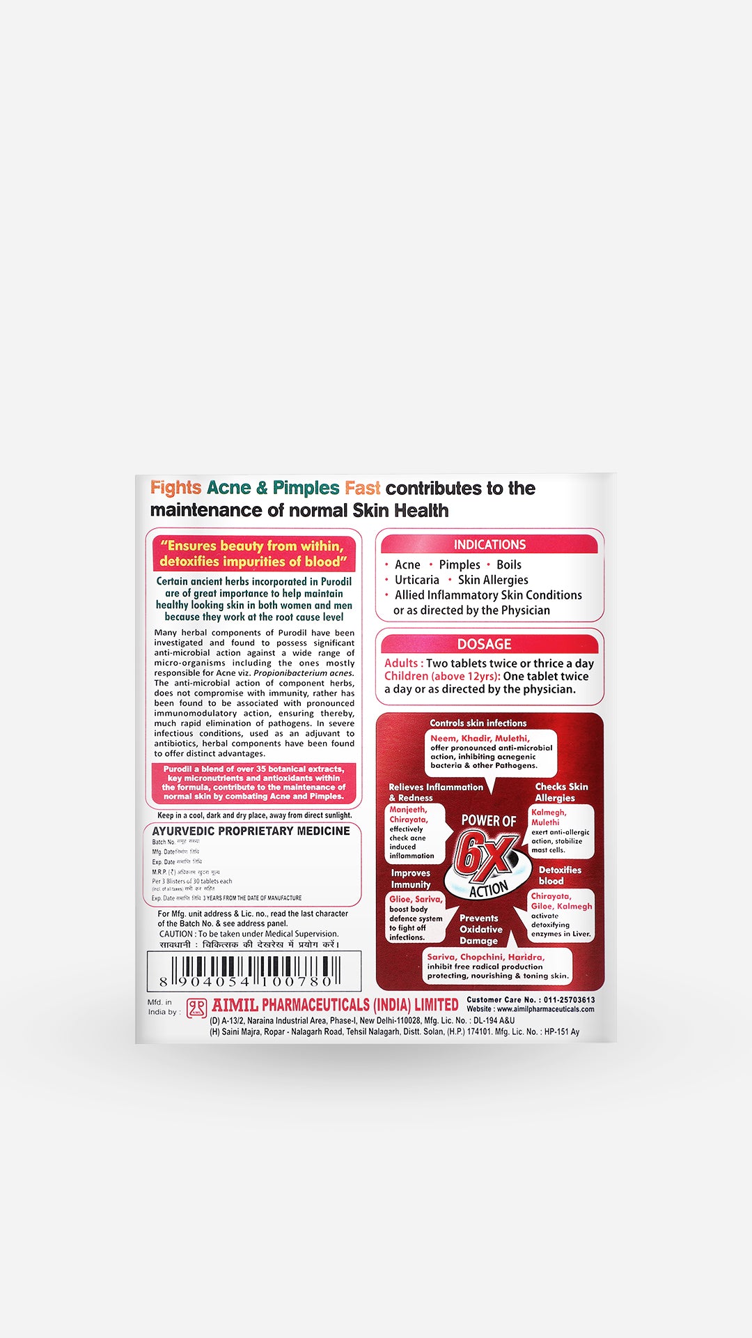 Purodil Tablets
